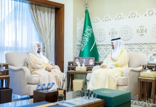 نائب أمير الشرقية يستقبل وزير الشؤون الإسلامية ويطّلع على جهود الوزارة