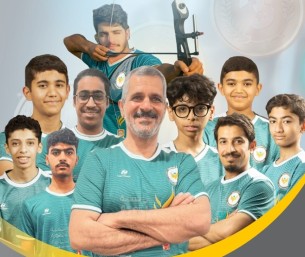 أبطال نادي المنصورة للسهام يشاركون في كأس الاتحاد السعودي بالرياض