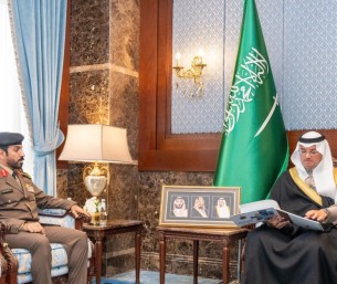 سمو محافظ الأحساء يستقبل مدير شرطة المحافظة