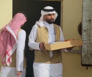 فتاة الأحساء التنموية توزع السلال الغذائية لـ555 أسرة خلال رمضان 2026