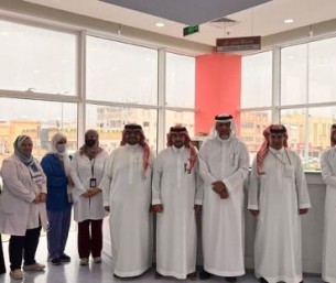 شريك إعلامي.. مستشفى الملك فهد بالهفوف يستقبل وفد جمعية تفاؤل