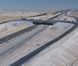 جسر علوي جديد يعالج أزمة الالتفاف بطريق الظهران – بقيق
