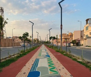 أمانة الأحساء تُهيئ ممشى مدينة الجفر ضمن مشاريع جودة الحياة