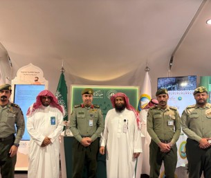 مدير عام الجوازات بالشرقية يزور مقر هيئة الأمر بالمعروف بمنفذ البطحاء