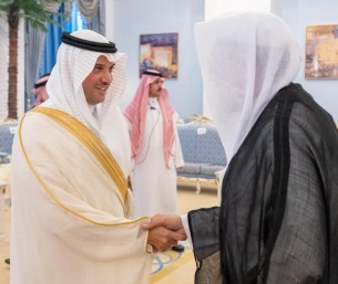 سمو محافظ الأحساء يستقبل المهنئين بعيد الأضحى المبارك