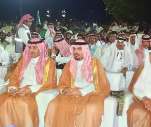 بالصور.. العيون تحتفل باليوم الوطني الـ96: عرضة وطنية واحتفاء شامل بالمجتمع