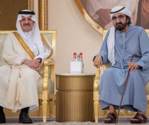 أمير الشرقية ينقل تعازي القيادة في وفاة الشيخ أحمد بن راشد آل مكتوم