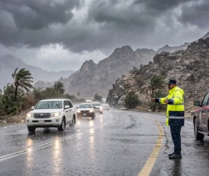 الدفاع المدني يُصدر إنذارا أحمر لـ5 مناطق.. ويحذر من السيول