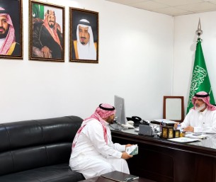 الكلابية الخيرية تستقبل مشرف التدريب التعاوني بتقنية الأحساء