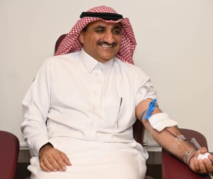 أمين الأحساء ومنسوبو الأمانة يشاركون في الحملة الوطنية للتبرع بالدم 2026