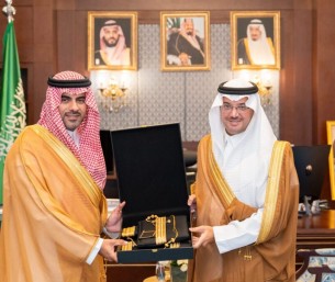 محافظ الأحساء يستقبل الرئيس التنفيذي للهيئة العامة للعقار
