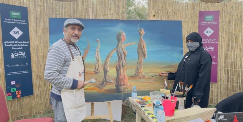 الأحساء تتحول إلى لوحة عالمية في الملتقى الثالث “مِفَن” بمشاركة 67 فنانًا