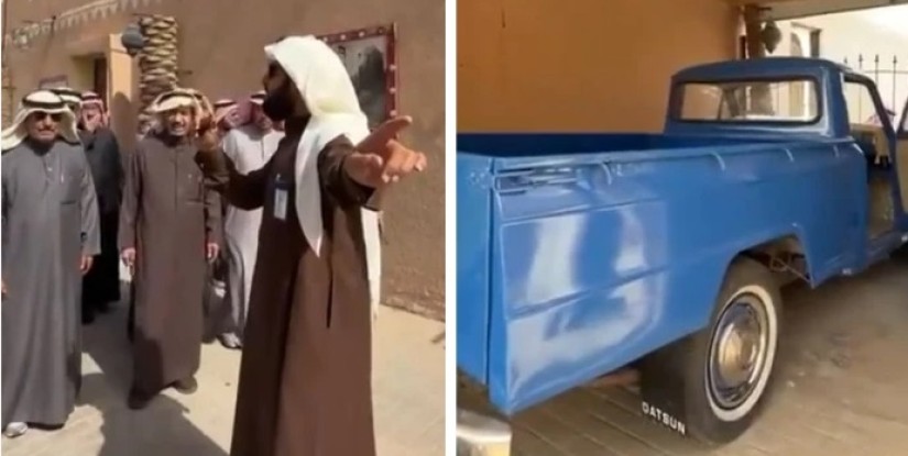 فيديو يوثق أول «ددسن» وصلت المملكة قبل 61 عامًا.. 2800 ريال صنعت حكاية