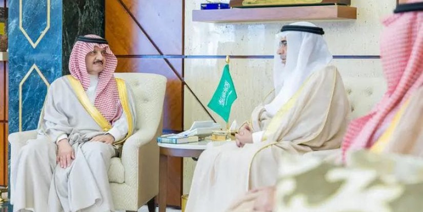 أمير الشرقية يستقبل أمين المنطقة ويطّلع على استعدادات شهر رمضان ويوم التأسيس