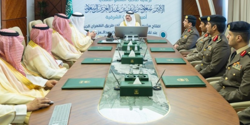 بطول 1920 مترًا.. أمير الشرقية يدشّن جسر طريق الظهران الجبيل