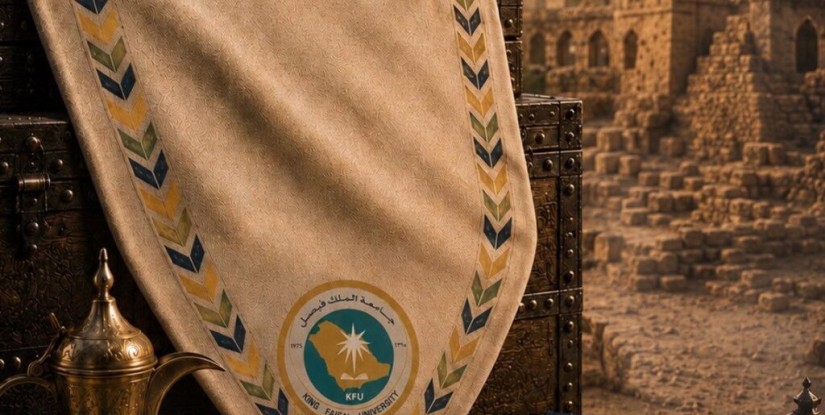 جامعة الملك فيصل تُطلق منديلها الرسمي بهوية مستلهمة من أصالة الأحساء