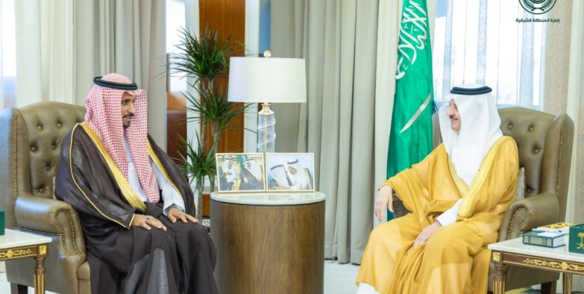 أمير الشرقية يستقبل الرئيس التنفيذي لمؤسسة إخاء