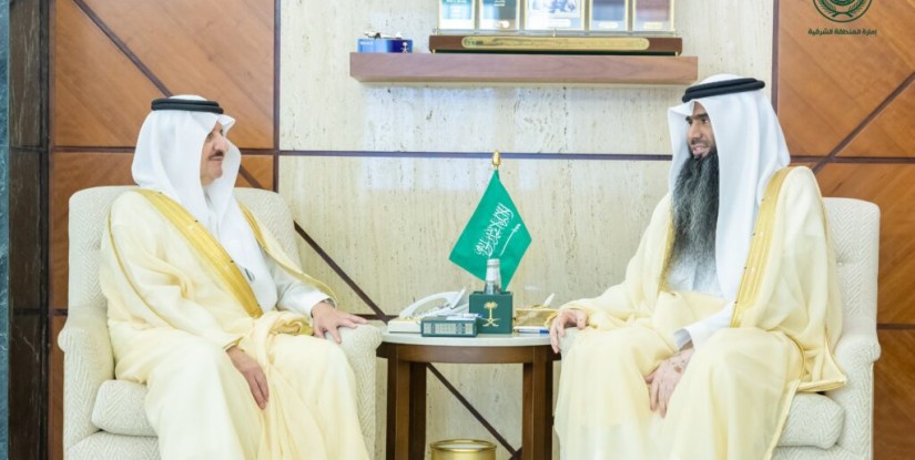 أمير الشرقية يستقبل مدير البريد السعودي “سبل” بالمنطقة