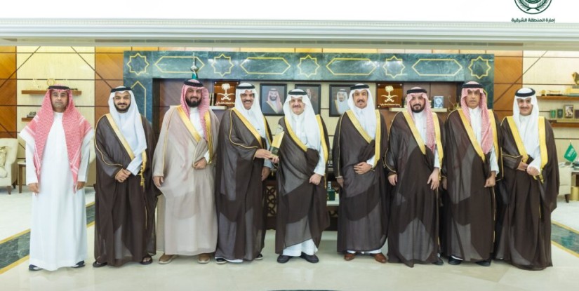 أمير الشرقية يستقبل رئيس وأعضاء مجلس إدارة غرفة حفر الباطن