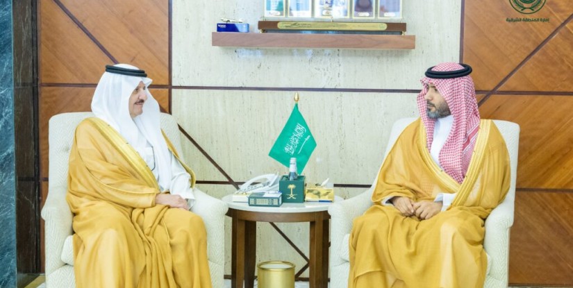 أمير الشرقية يستقبل رئيس فرع النيابة العامة بالمنطقة