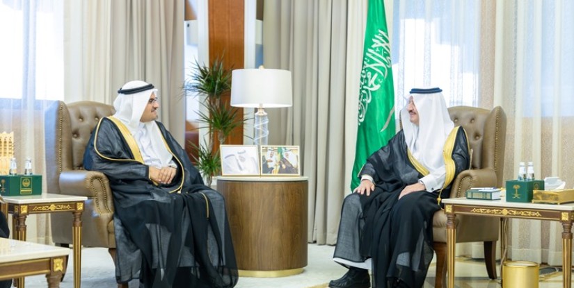 أمير الشرقية يستقبل رئيس جامعة الملك فهد للبترول والمعادن