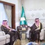 نائب أمير الشرقية يستقبل رئيس الاتحاد العربي لكرة اليد