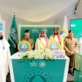 محافظ العديد ورؤساء الجهات الأمنية يزورون الأمر بالمعروف بالبطحاء