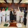 رئيس جامعة الملك فيصل يستقبل وفدًا من جامعة الملك عبدالله لبحث التعاون