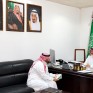 الكلابية الخيرية تستقبل مشرف التدريب التعاوني بتقنية الأحساء