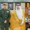 أمير الشرقية يستقبل مدير جوازات المنطقة بمناسبة ترقيته