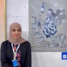 لوحة «الأمل» للفنانة إيمان شاكر.. رؤية فنية تدعم حقوق المرأة وتمكينها