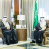 أمير الشرقية يستقبل رئيس جامعة الملك فهد للبترول والمعادن