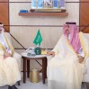 أمير الشرقية يستقبل أمين الأحساء ويطلع على منجزات الأمانة ومشاريع تطوير الطرق والنقل