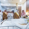 أمير الشرقية ونائبه يزوران المصاب جراء العدوان الغاشم الذي استهدف مطار الملك فهد الدولي