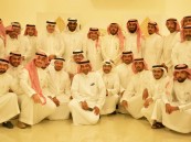 معلمو مدرسة “الأمير محمد بن فهد ” يودعون الإدارة السابقة ويستقبلون الإدارة الجديدة
