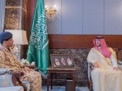 محافظ الأحساء يستقبل قائد لواء الملك عبدالله الآلي بالحرس الوطني