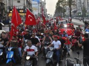 فيديو.. شاهد احتفالات بيروت بفوز أردوغان بالانتخابات الرئاسية التركية
