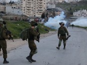إصابة عشرات الفلسطينيين في اعتداء قوات الاحتلال على مدينة نابلس