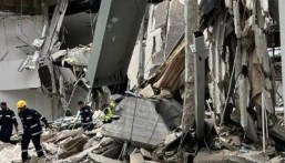وفاتان وإصابتان في انهيار  مبنى بالمركز الحضاري في نجران