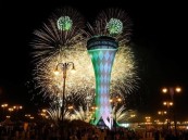 سماء المملكة تتزين بالألعاب النارية ومسارحها تصدح بالمعزوفات احتفالًا باليوم الوطني الـ93