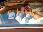 ولي العهد يغادر سلطنة عمان عقب زيارة خاصة التقى خلالها سلطان عمان