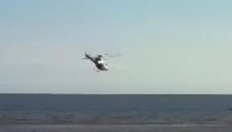 الطيران المدني بالإمارات: سقوط طائرة عمودية في البحر والبحث جار عن طاقمها