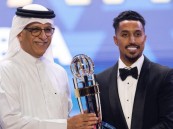 سالم الدوسري يفوز بجائزة أفضل لاعب في آسيا