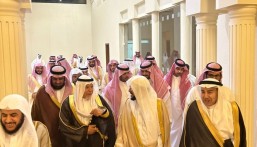 بالصور.. وزير الشؤون الإسلامية في زيارة لمجلس أسرة ال شيخ مبارك