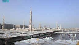 أكثر من ٥,٦٠٢ ملايين مصلٍ يؤدون الصلوات في المسجد النبوي الأسبوع الماضي