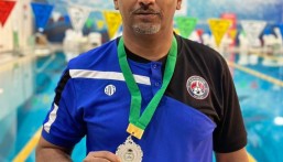 فضية بطولة المملكة للسباحة للاعب العدالة “بو شهـاب “