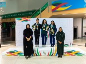 الأميرة دليّل بنت نهار تتوج فائزات السباحة في دورة الألعاب السعودية 2023