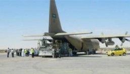 مغادرة الطائرة السعودية الـ28 لإغاثة الشعب الفلسطيني في قطاع غزة