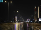 أمطار خفيفة على محافظة الأحساء
