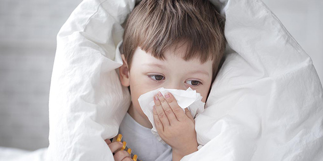 “وزارة الصحة” 6 خطوات لوقاية طفلك من مضاعفات الإنفلونزا الموسمية